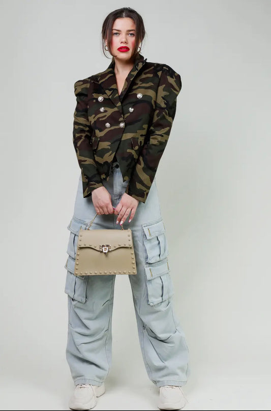CAMO BLAZER