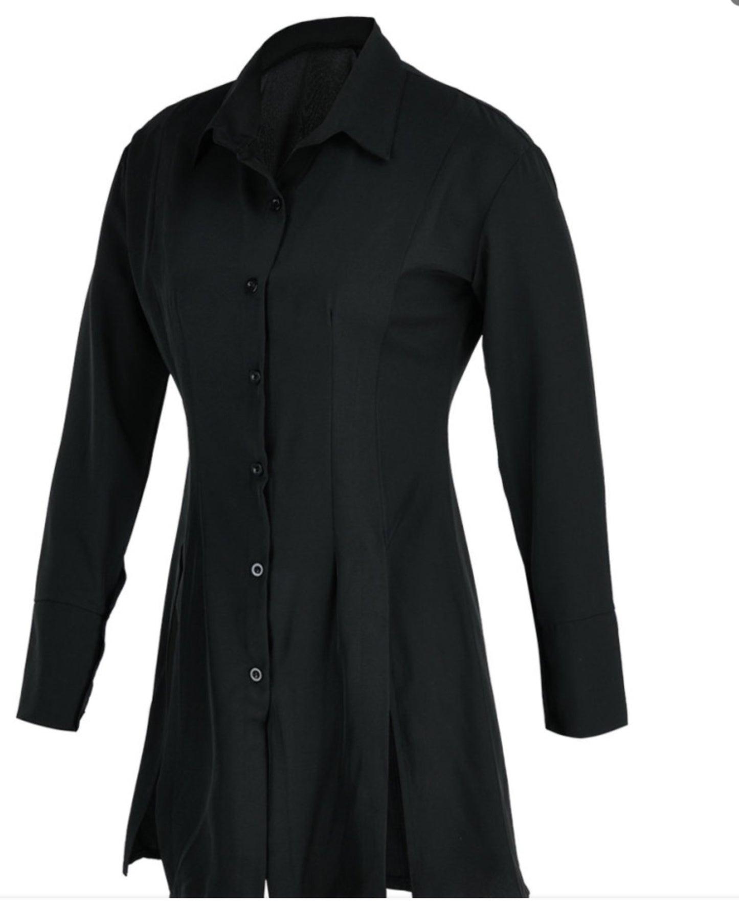 BUCKLE SLIT SHIRT